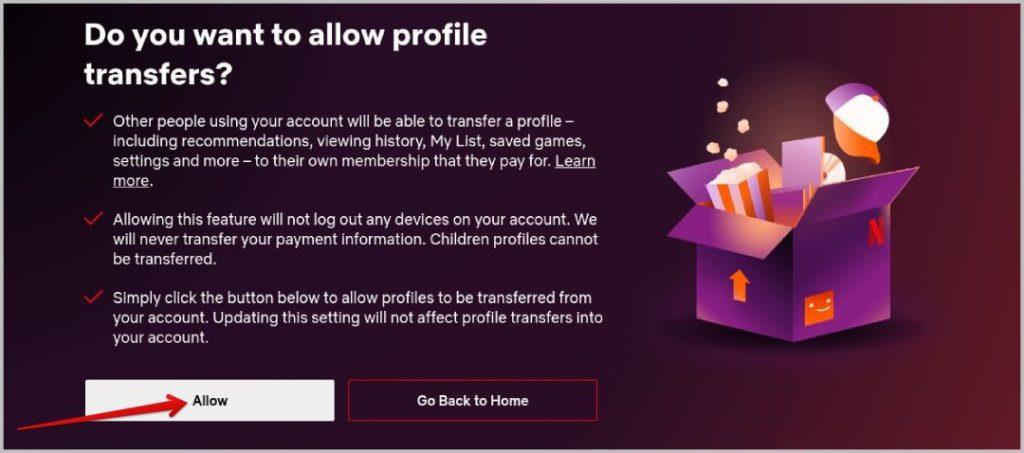 Netflix プロフィールを別のアカウントに転送する方法