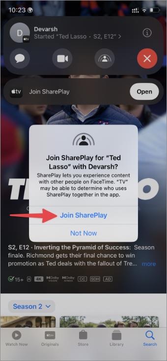 iPhoneおよびiPadのメッセージでSharePlayを開始する方法