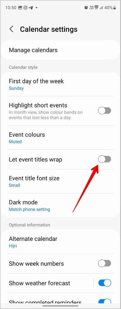 知っておくべき 14 の便利な Samsung カレンダー設定