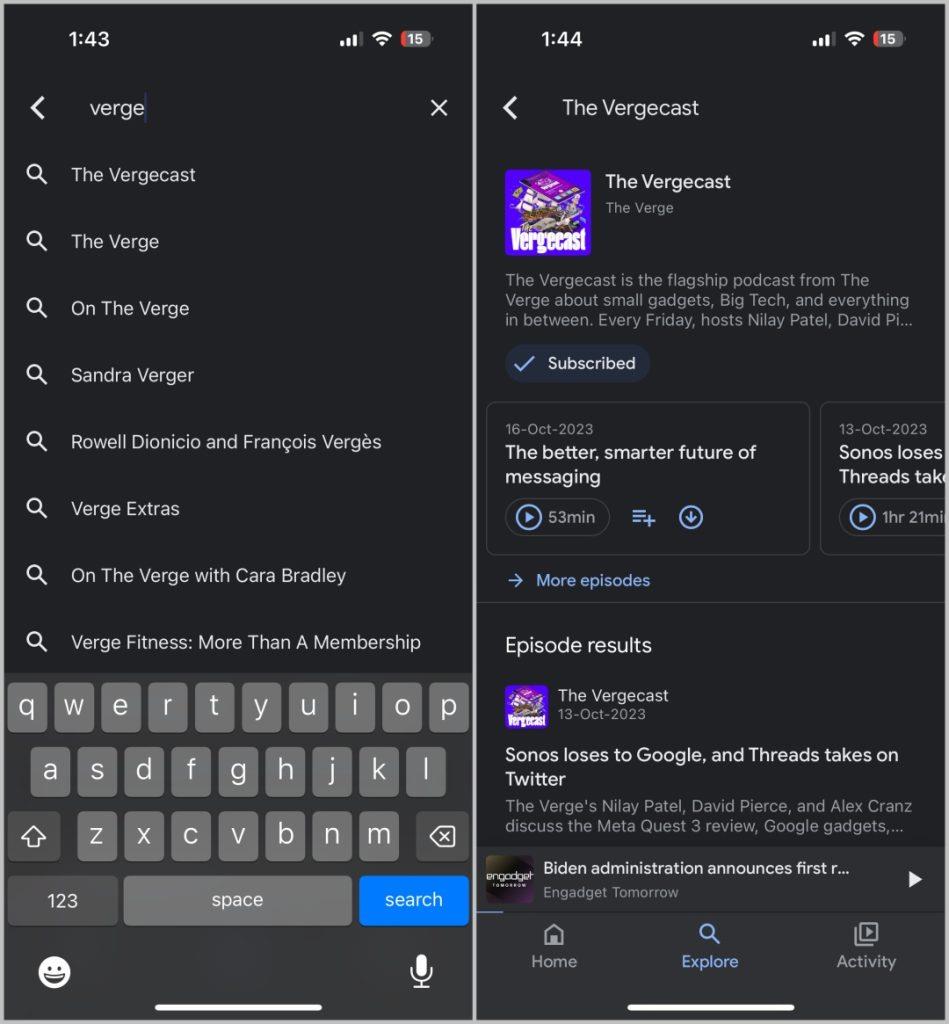 YouTube Music ポッドキャスト vs Google ポッドキャスト: 切り替える価値あり