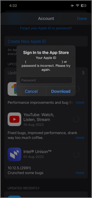iPhone で Apple ID からログアウトするとどうなるか