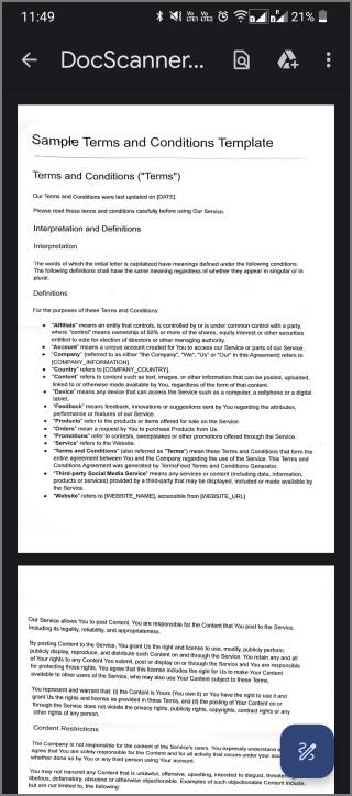Android で 2 分でドキュメントをスキャンして PDF にする方法
