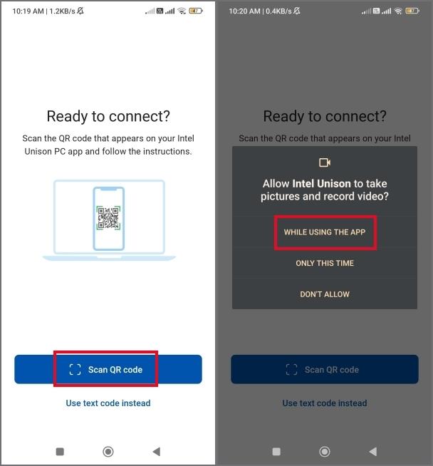 Windows 11 で携帯電話への接続時に Intel Unison がスタックする場合の 11 の修正