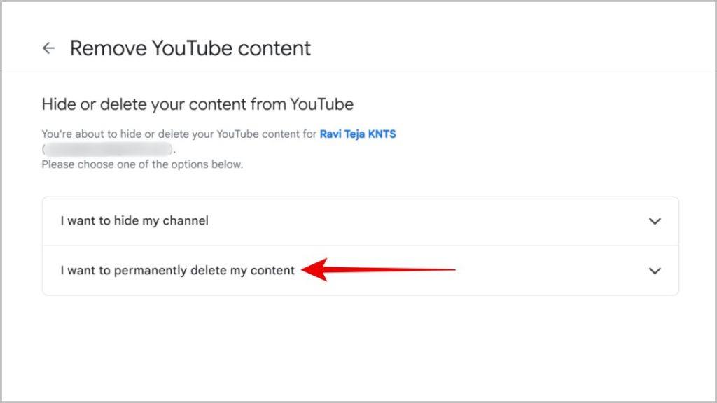 YouTube チャンネルとブランド YouTube チャンネルを削除する方法