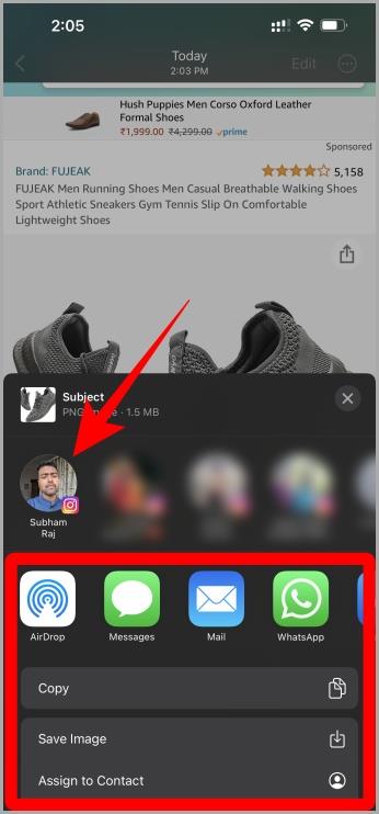 写真の切り抜きを使用して被写体を持ち上げ、iOS 16 および iPadOS 16 で共有する方法