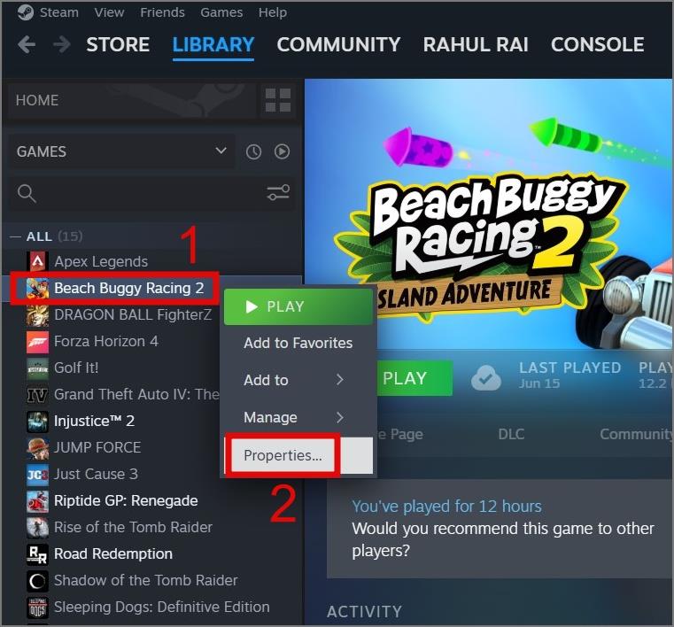 Steam ゲームの古いバージョンをダウンロードする方法