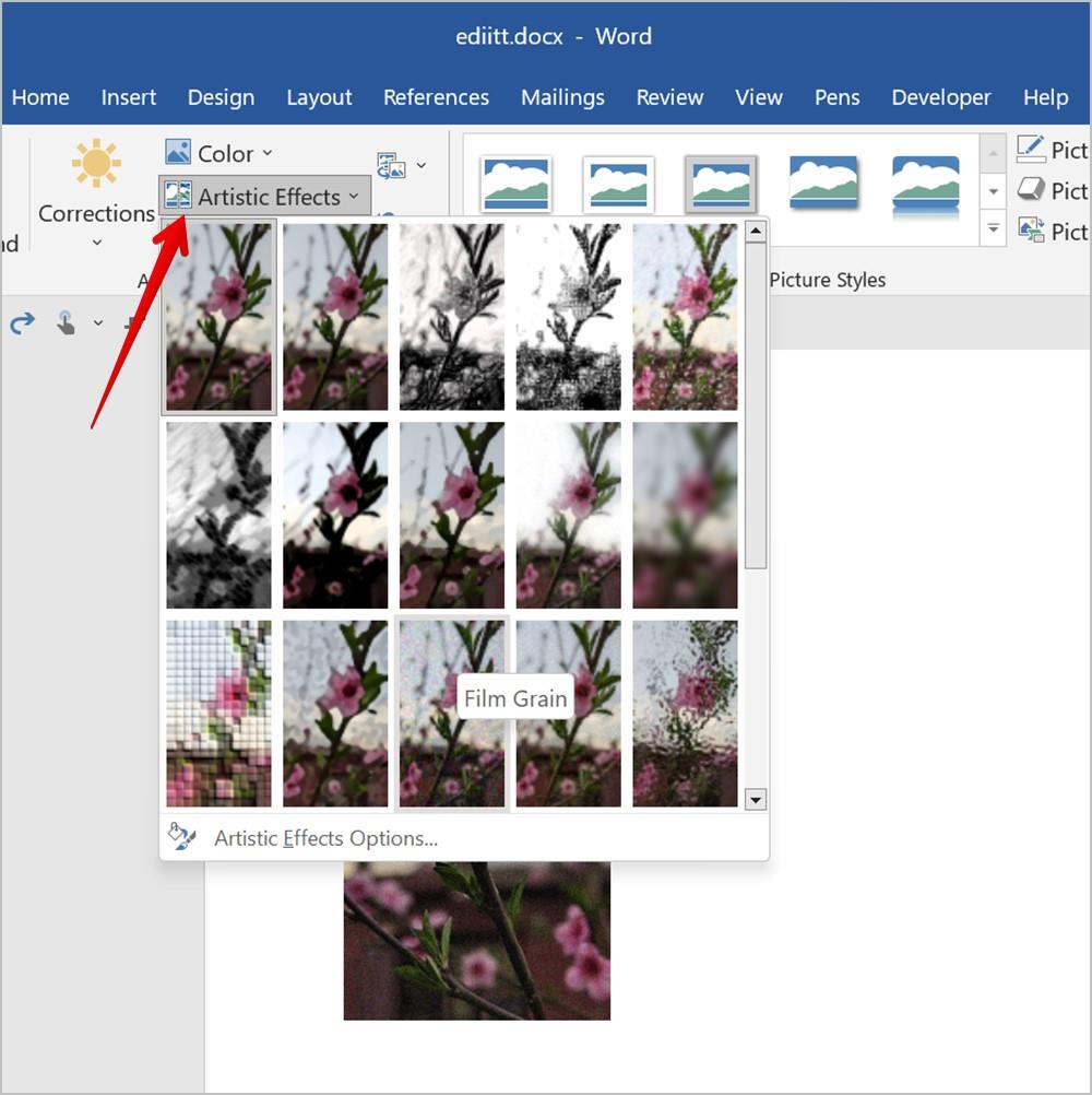 Word 文書で画像やスクリーンショットを編集する 15 のヒント