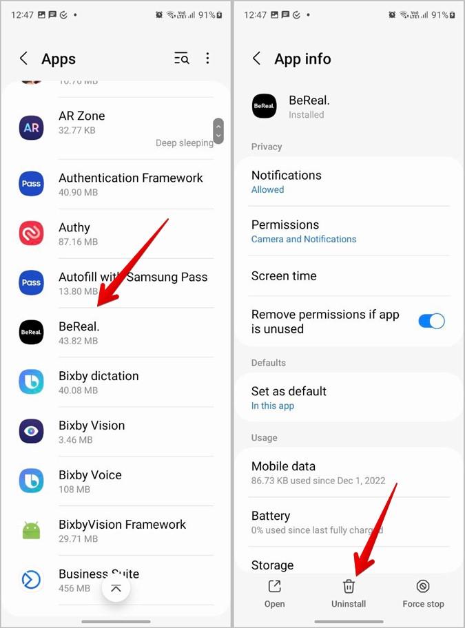 Android と iPhone で動作しない BeReal アプリを修正する 9 つの方法