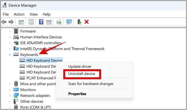 Windows でスリープ モード後にキーボードが動作しない問題を解決する 7 つの方法