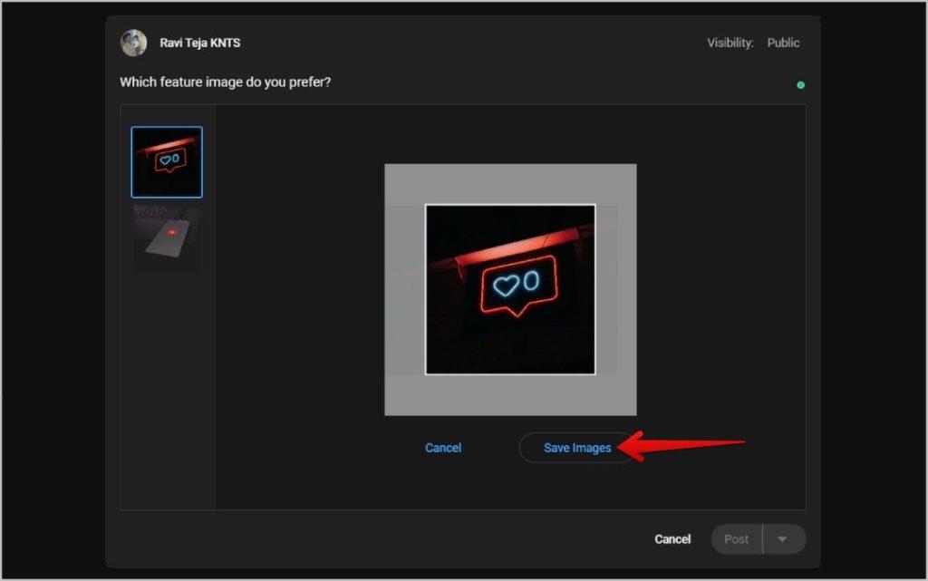 YouTube で画像を使用したコミュニティ投票を作成する方法