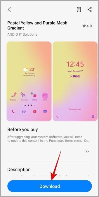 Samsung Galaxy 携帯電話のテーマを変更する方法