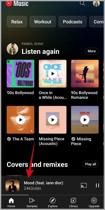 YouTube Music でスリープタイマーを設定する方法