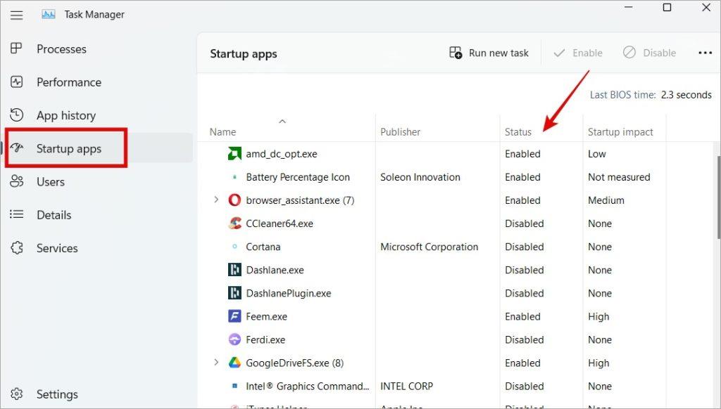 Windows 11 でスタートアップ アプリの通知を有効にしてカスタマイズする方法
