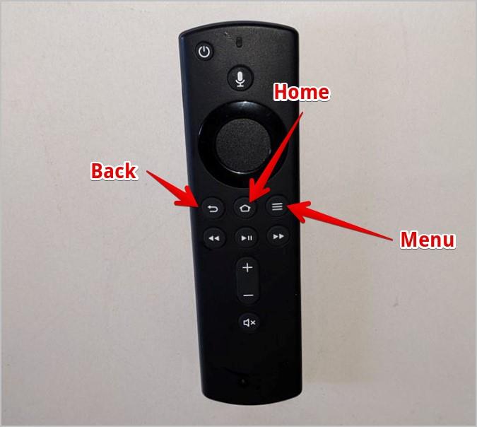 Fire TVリモコンのさまざまなボタンは何ですか
