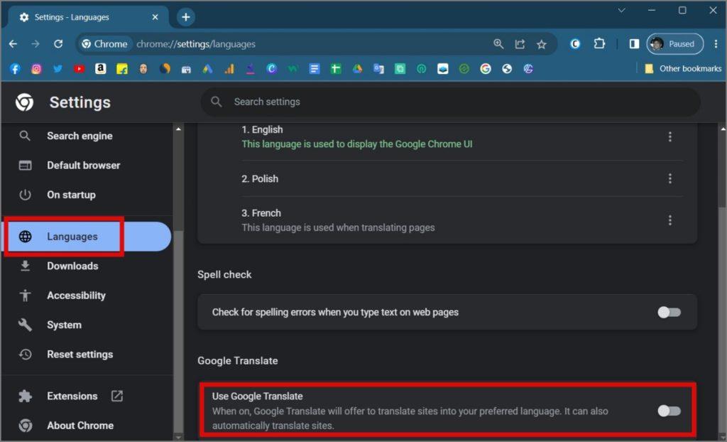 Google ChromeでWebページを翻訳する方法