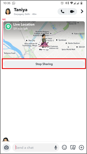 Snapchatでスナップマップを使用する方法