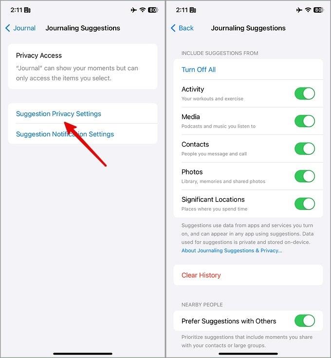 iPhone でジャーナル アプリを使用するための 8 つのヒント