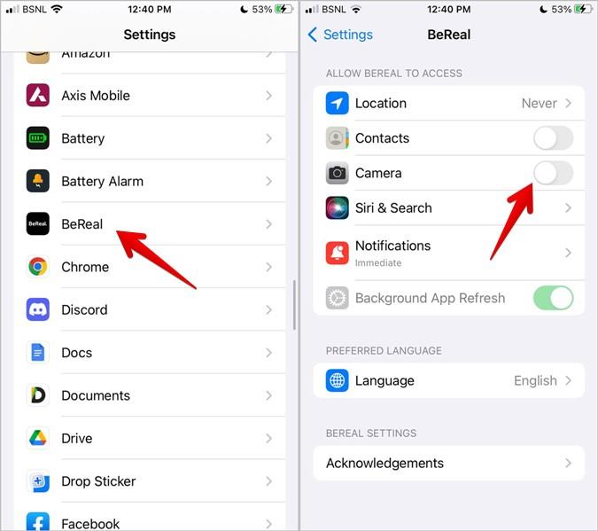 Android と iPhone で動作しない BeReal アプリを修正する 9 つの方法