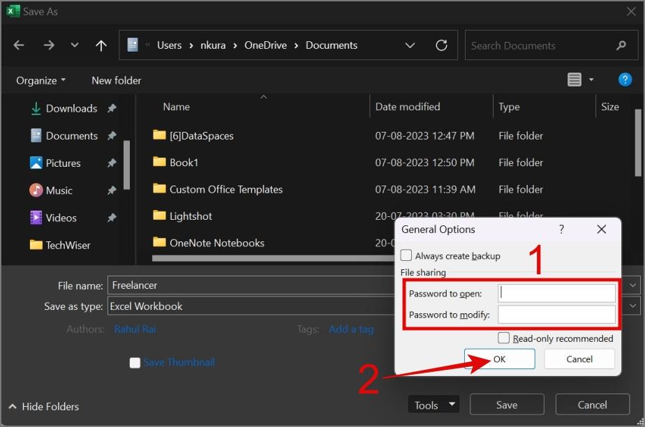 Excelファイルからパスワードを削除する3つの方法