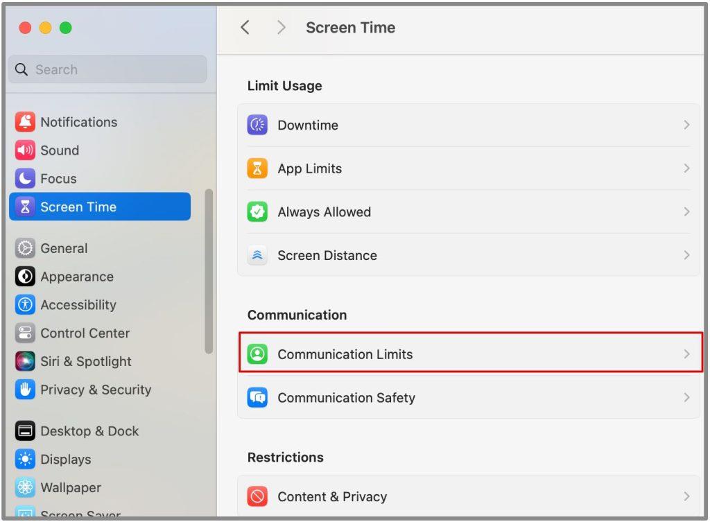 MacBookでペアレンタルコントロールを設定する方法