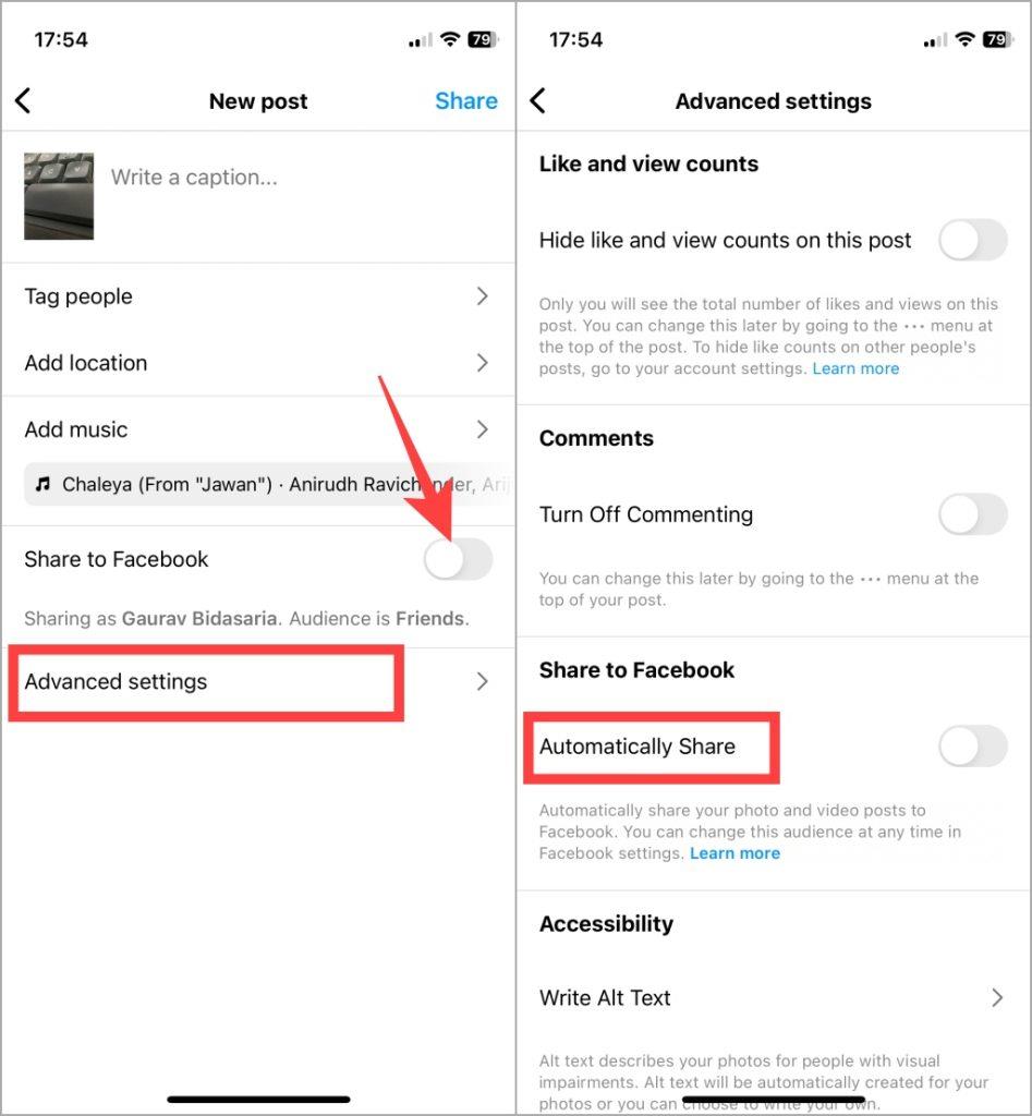 Instagram から Facebook への投稿を阻止する 3 つの方法