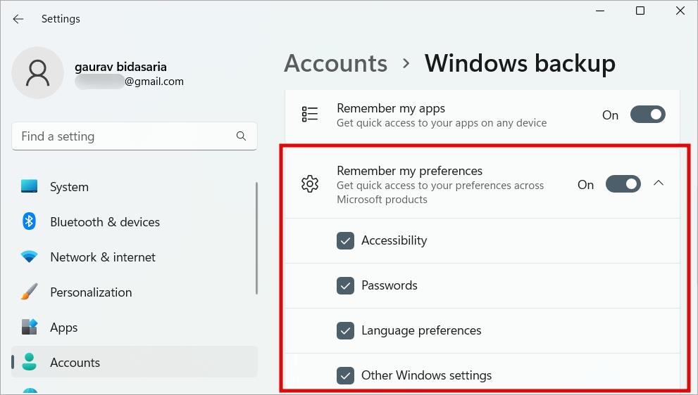 再インストールする前に Windows 11 をクラウドにバックアップする方法