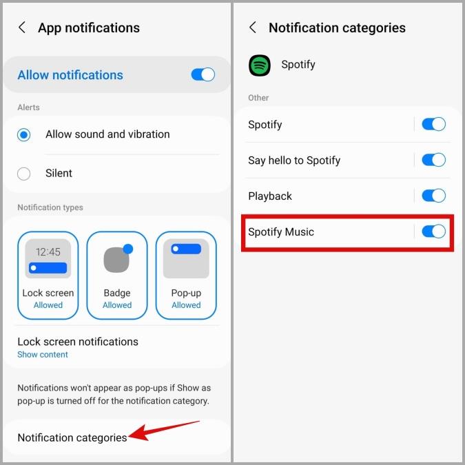 Android および iPhone のロック画面に Spotify が表示されない場合のトップ 8 の修正