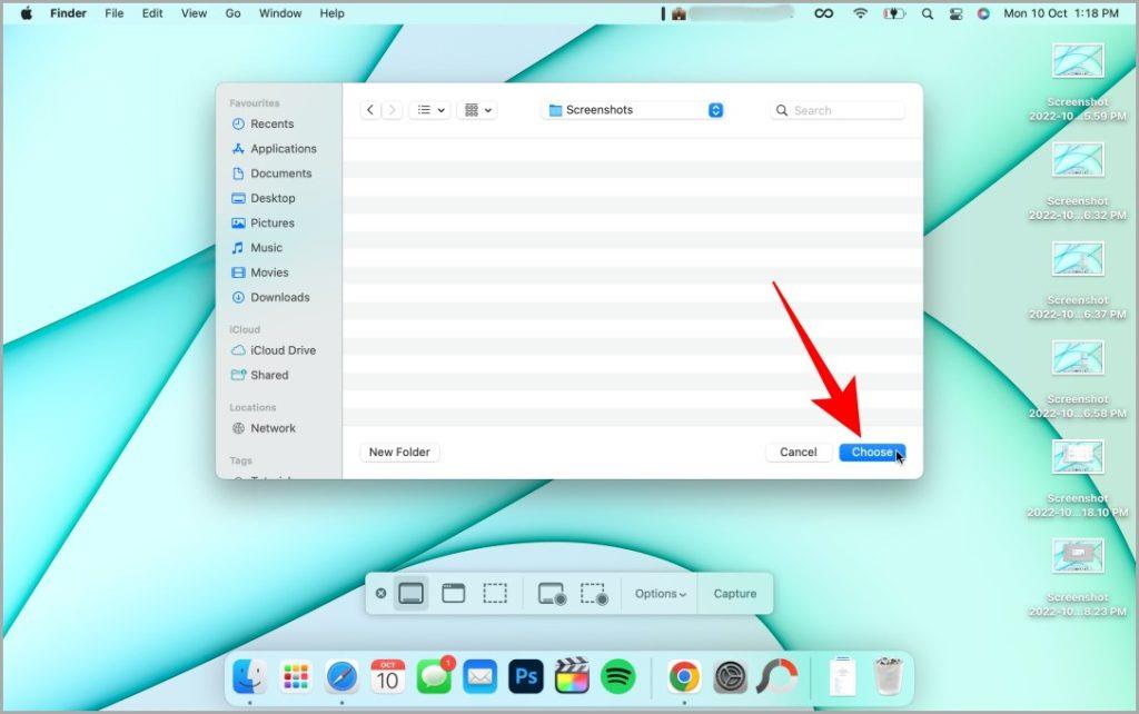 Mac でスクリーンショットの保存場所を変更する 2 つの方法