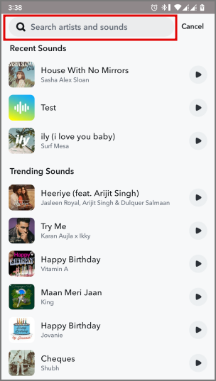Snapchat スナップとストーリーに音楽を追加する方法 – 特集とカスタム