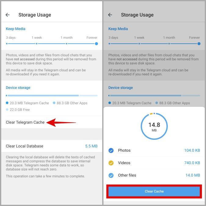Android と iPhone で Telegram が連絡先を同期しない場合の 7 つの修正