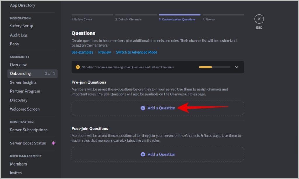Discordサーバーでコミュニティオンボーディングを設定する方法