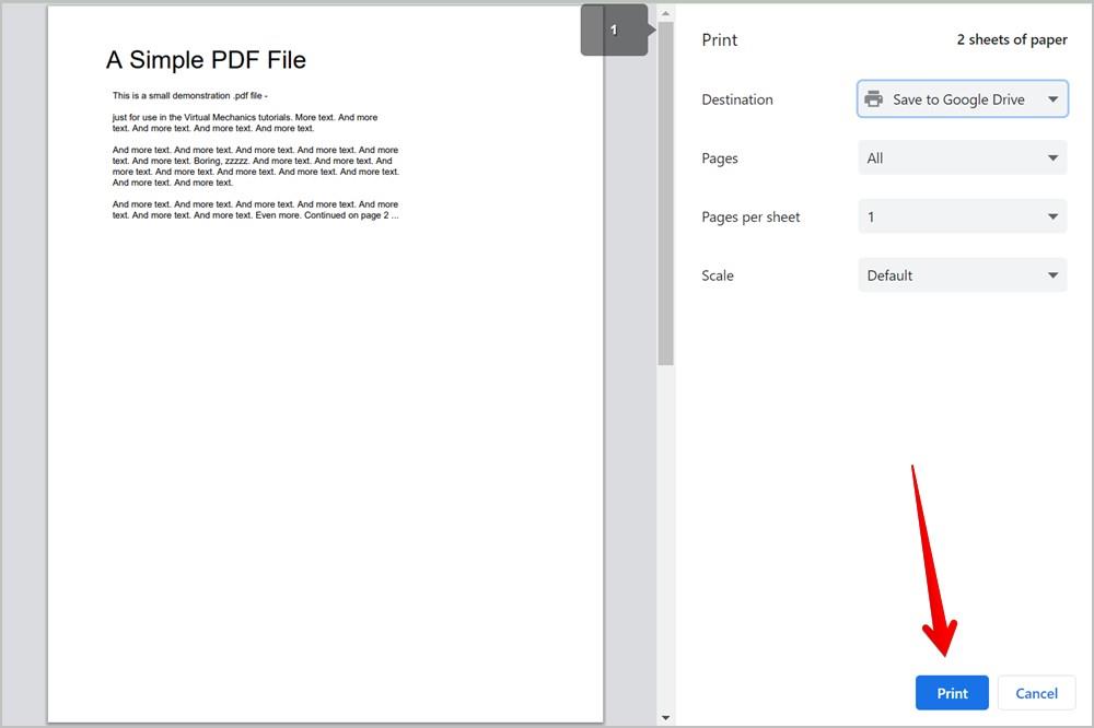 PC とモバイルで PDF を Google ドライブに保存する方法