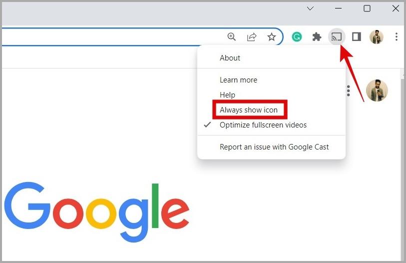 Google Chromeでキャストオプションが表示されない場合の6つの修正