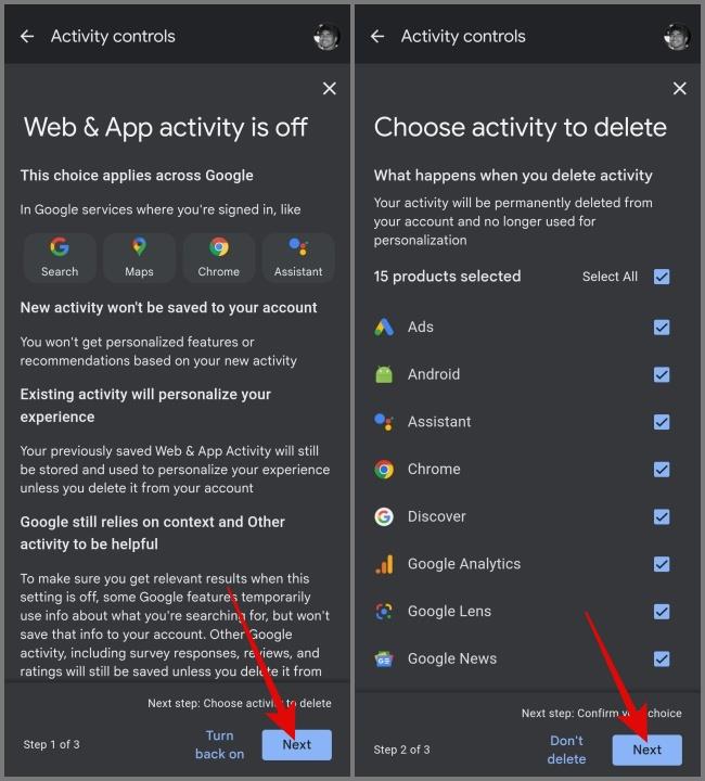 すべての Google アクティビティにアクセスして削除する方法