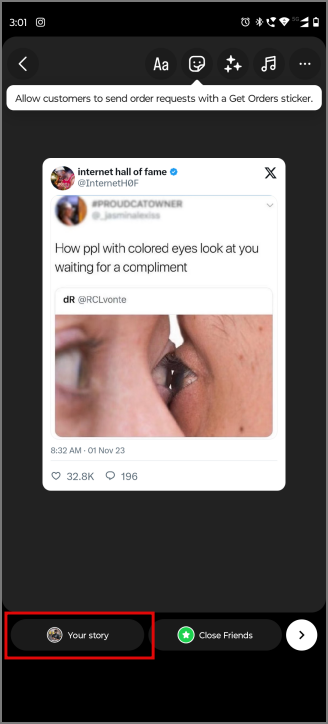 X（Twitter）からのツイートをInstagramに共有する方法