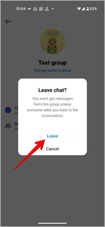 Instagram グループチャットから誰かを退出、削除、または削除する方法
