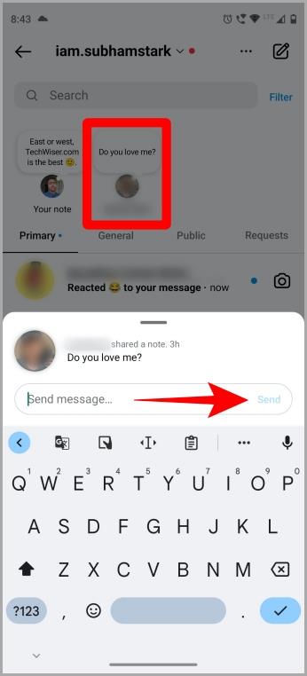 Instagramにメモを投稿する方法
