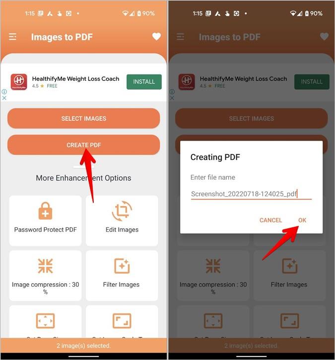 Android で複数の画像を 1 つの PDF ファイルに変換する 3 つの最良の方法