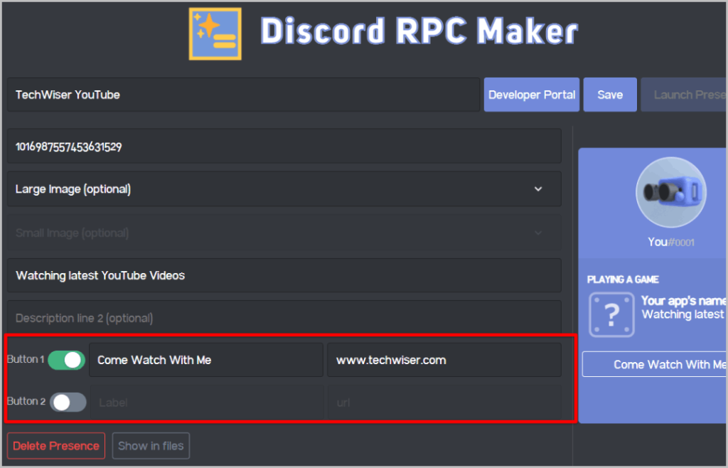 カスタム Discord リッチ プレゼンスを有効にする方法