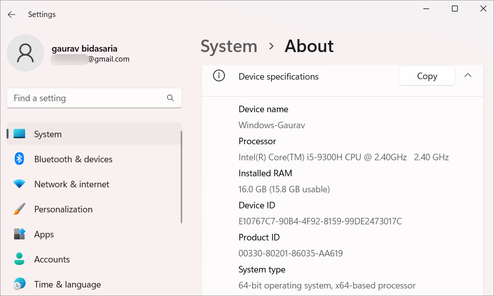 Windows 11 で携帯電話への接続時に Intel Unison がスタックする場合の 11 の修正
