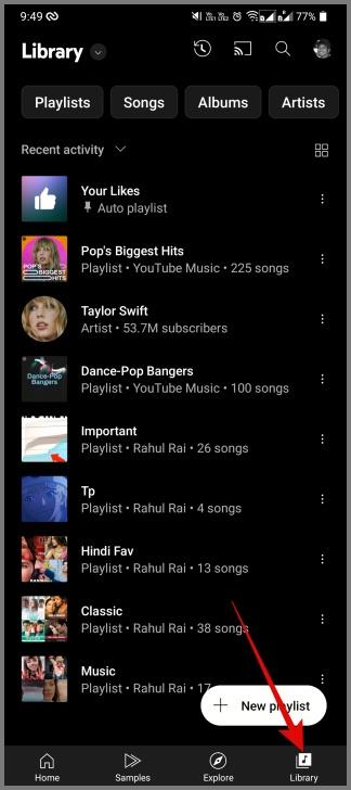 YouTube Music の記号とアイコンの意味