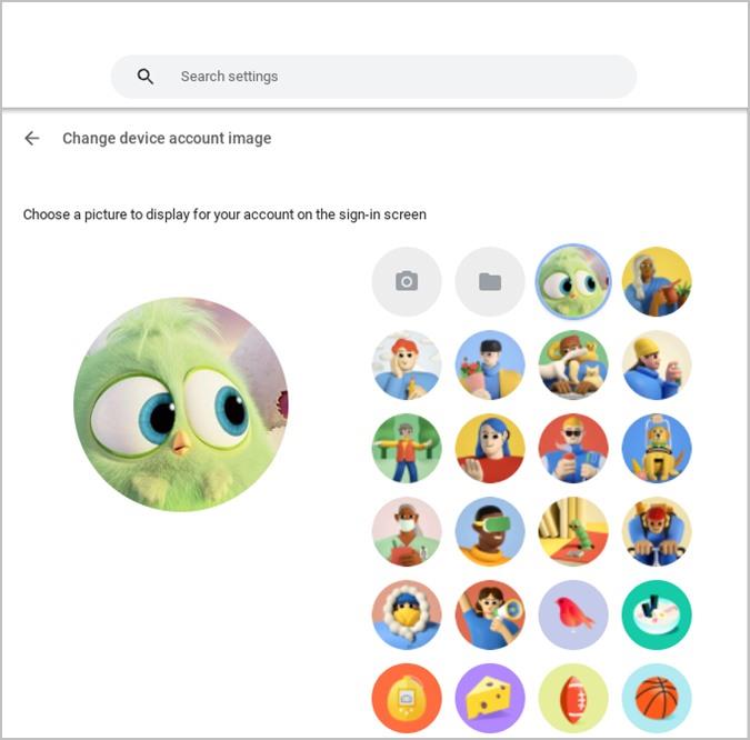 Chromebook でプロフィール写真を変更する方法