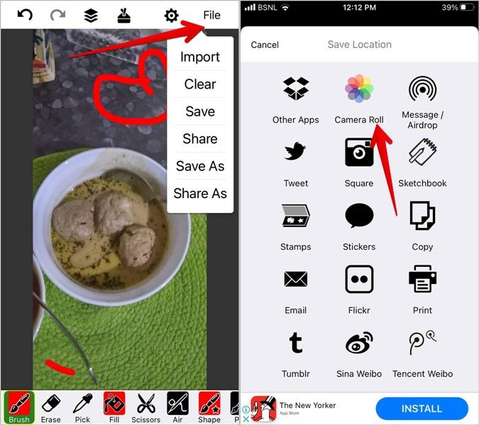 iPhone の写真に絵を描く 7 つの最良の方法