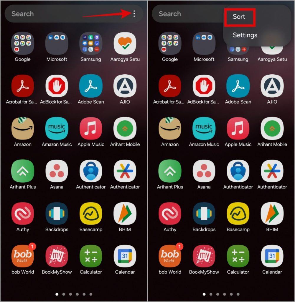 Samsung Galaxy スマートフォンのアプリ ドロワー エクスペリエンスを向上させる 6 つのヒント