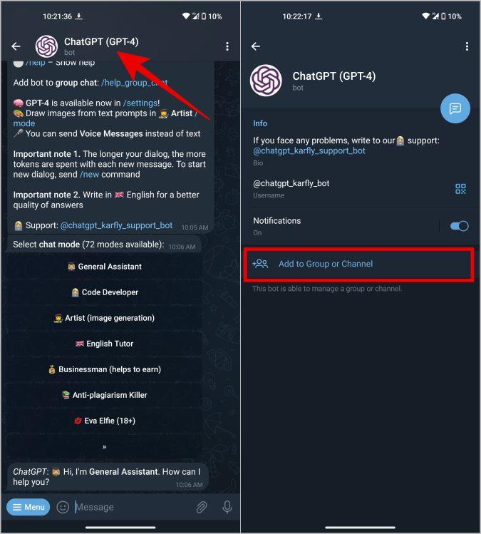 Telegram でどこでも ChatGPT を使用する方法