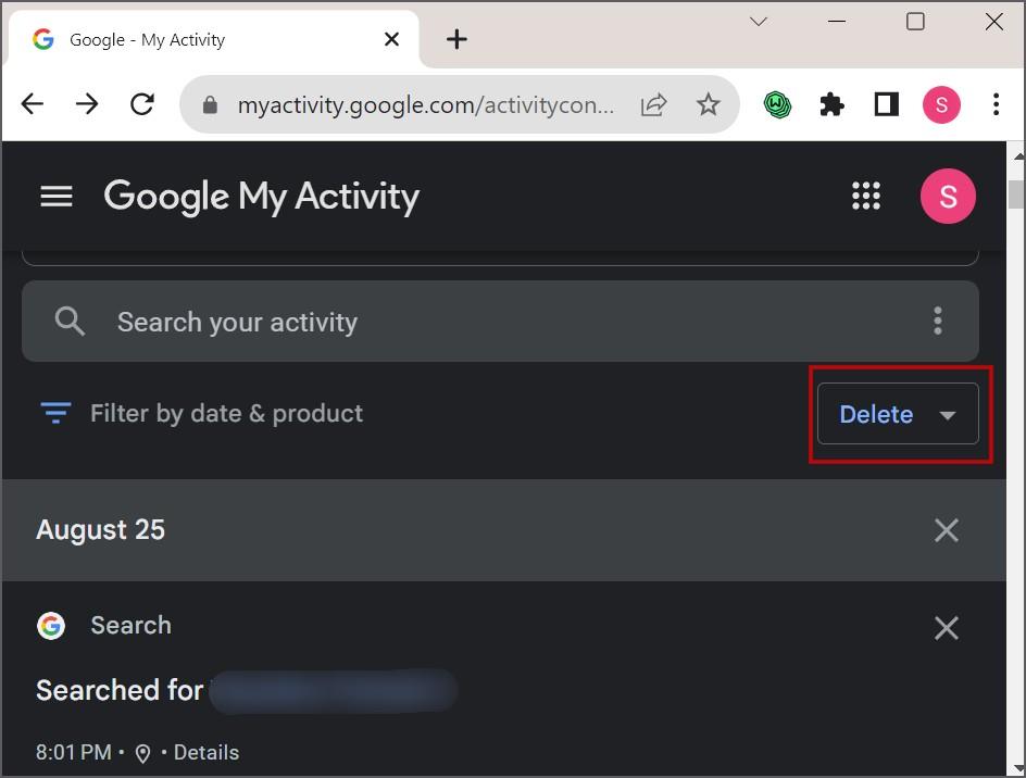 Google 検索履歴を表示および削除する方法