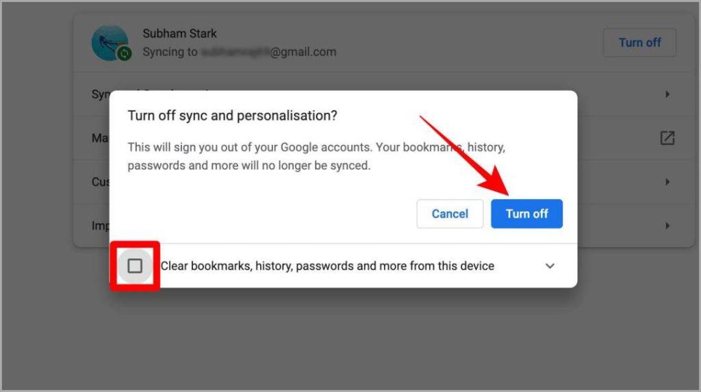 Chrome ブラウザで Google アカウントにサインインおよびサインアウトする方法