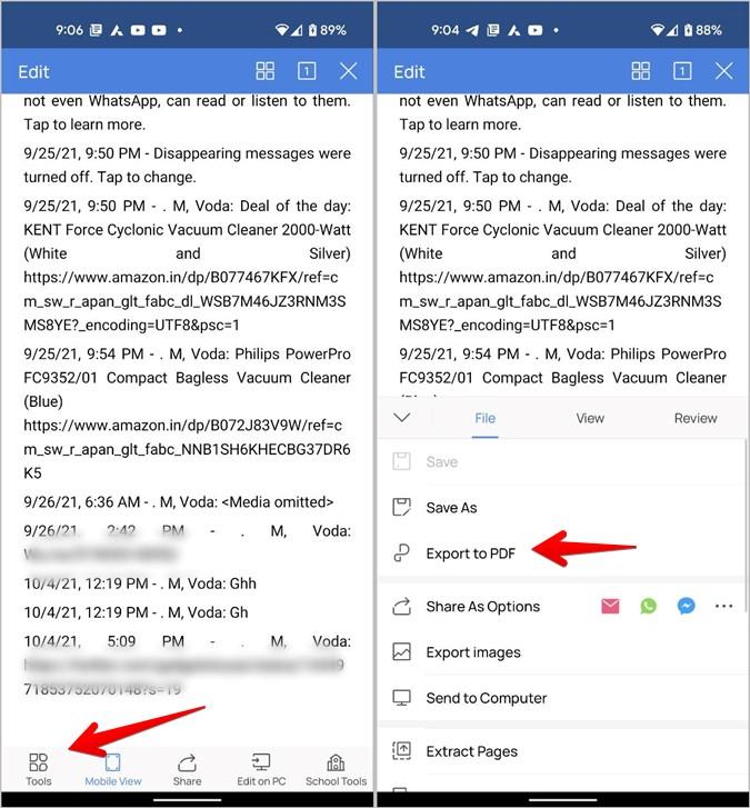 WhatsApp チャットを PDF にエクスポートする 5 つの最良の方法