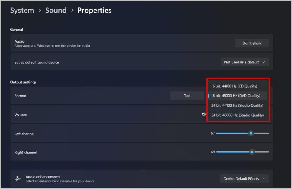 Windows 11および10で左右の音量チャンネルを調整する方法