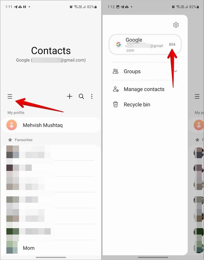 AndroidとiPhoneで連絡先の総数を確認する方法